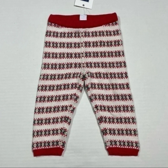 New Janie and Jack Sweater Jogger Pants Baby Unisex 6-12 Months - Picture 1 of 3